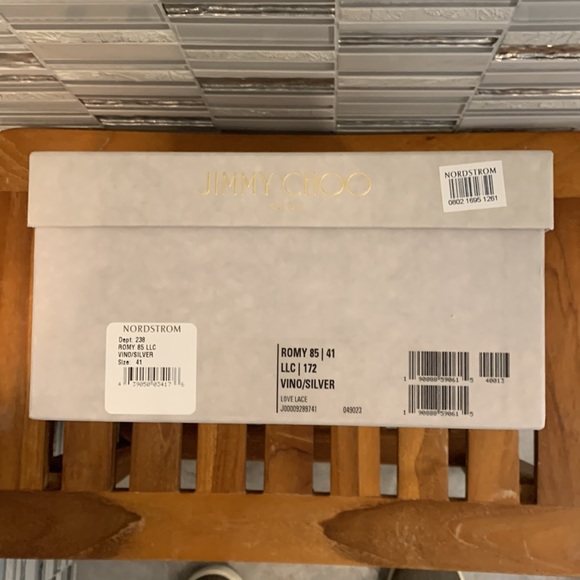 Jimmy Choo Romy 85/41 LLC/172 Silver - Picture 6 of 8